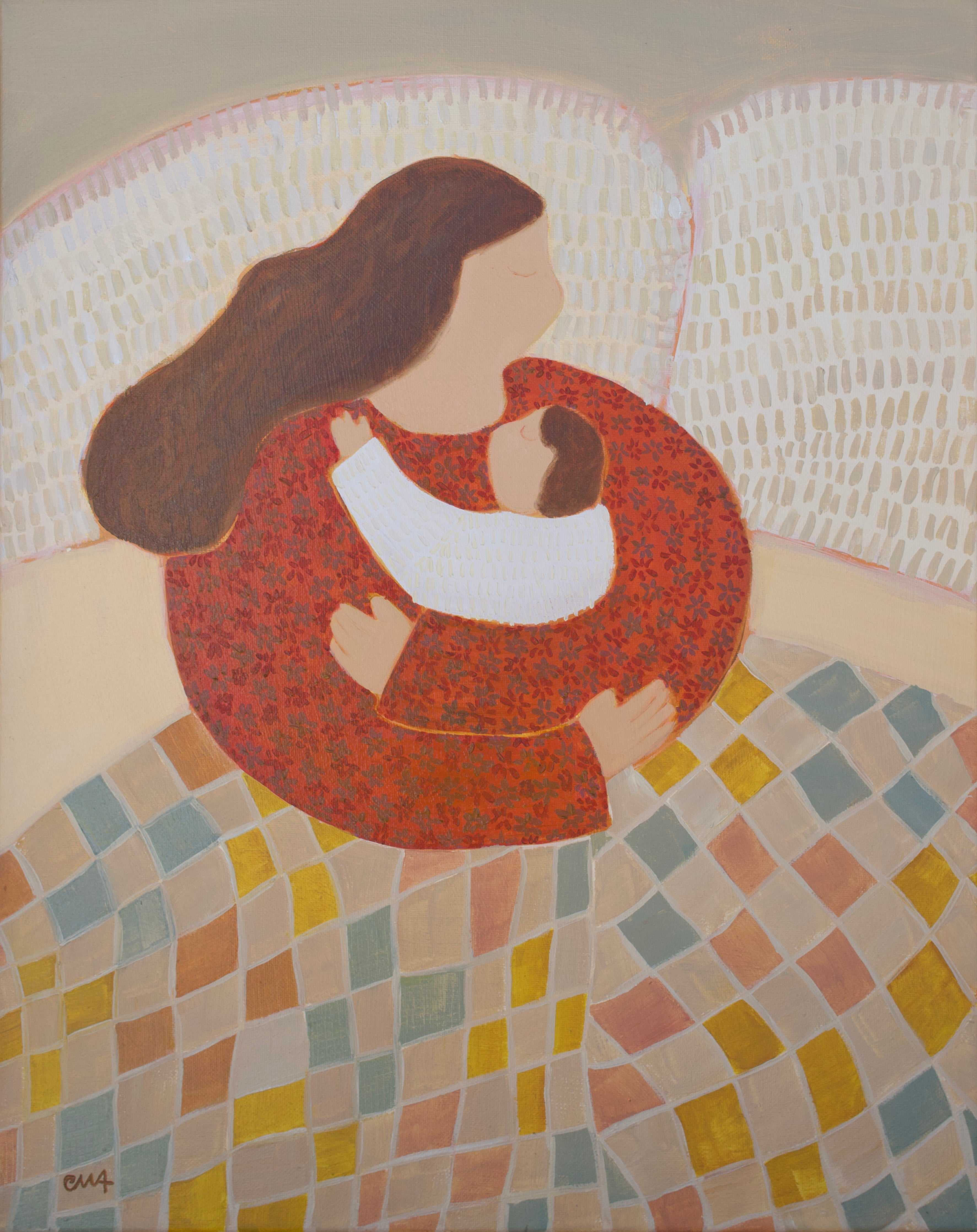 Early Dawn with Baby Original